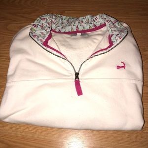 CUFFYS OF CAPE COD QUARTER ZIP LIKE NEW